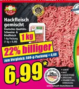 Norma Hackfleisch gemischt Angebot