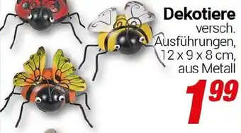 CENTERSHOP Dekotiere Angebot