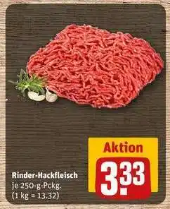 REWE Rinder-Hackfleisch Angebot