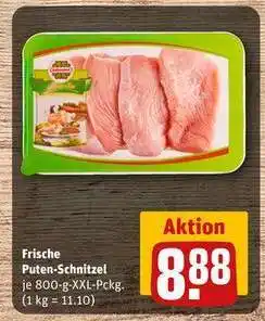 REWE Frische Puten Schnitzel Angebot