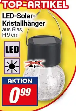 CENTERSHOP LED-Solar- Kristallhänger Angebot