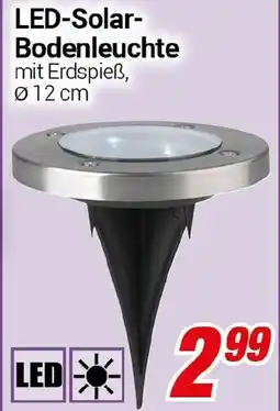 CENTERSHOP LED-Solar- Bodenleuchte Angebot