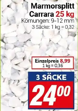 CENTERSHOP Marmorsplitt Carrara Angebot