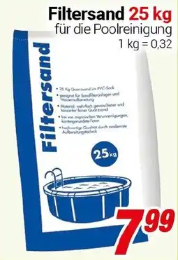 CENTERSHOP Filtersand Angebot