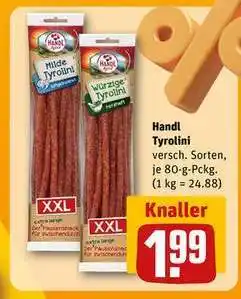 REWE Handl Tyrolini Angebot