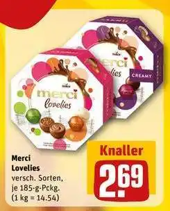 REWE Merci Lovelies Angebot