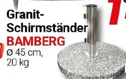 CENTERSHOP Granit- Schirmständer BAMBERG Angebot