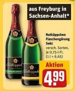 REWE Rotkäppchen Flaschengärung Sekt Angebot
