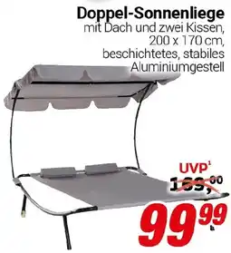 CENTERSHOP Doppel-Sonnenliege Angebot