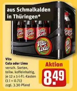 REWE Vita Cola oder Limo Angebot
