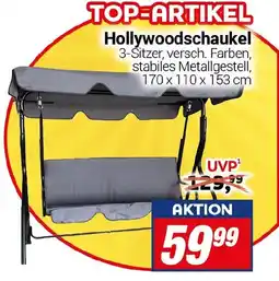 CENTERSHOP Hollywoodschaukel 3-Sitzer Angebot