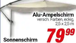 CENTERSHOP Alu-Ampelschirm Angebot