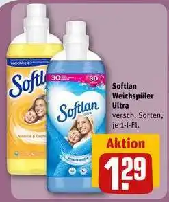 REWE Softlan Weichspüler Ultra Angebot