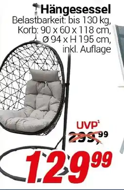 CENTERSHOP Hängesessel Angebot