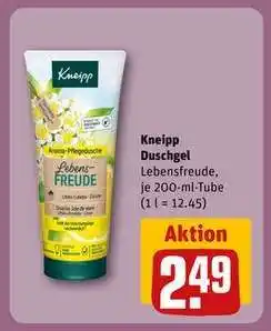 REWE KNEIPP Duschgel Angebot