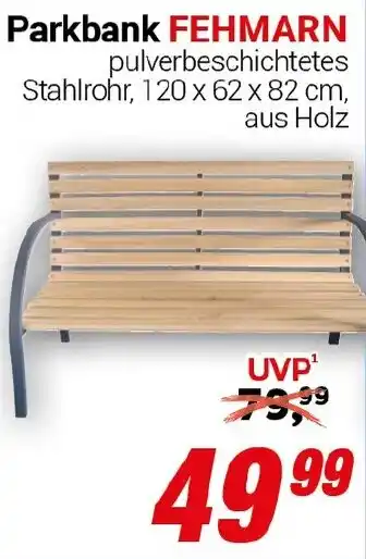 CENTERSHOP Parkbank FEHMARN Angebot