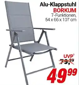 CENTERSHOP Alu-Klappstuhl BORKUM Angebot
