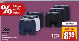 REWE Kappa Herren Boxershorts³ je Peckg Angebot