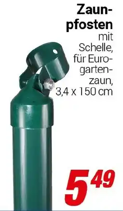 CENTERSHOP Zaun- pfosten Angebot