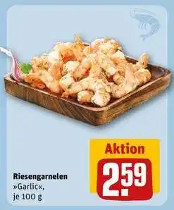 REWE Riesengarnelen Garlic Angebot