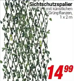 CENTERSHOP Sichtschutzspalier Angebot