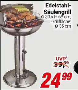 CENTERSHOP Edelstahl- Säulengrill Angebot