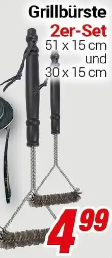 CENTERSHOP Grillbürste 2er-Set Angebot