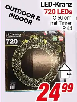 CENTERSHOP LED-Kranz 720 LEDs Angebot