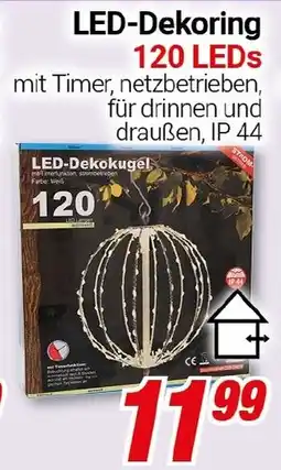 CENTERSHOP LED-Dekoring 120 LEDs Angebot