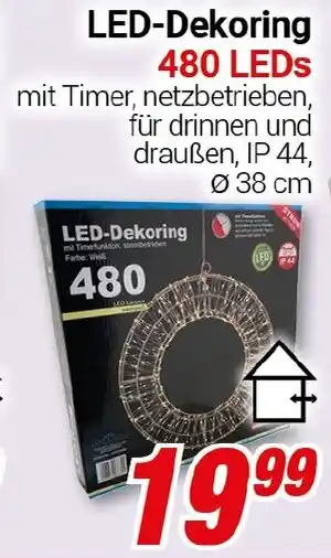 CENTERSHOP LED-Dekoring 480 LEDs Angebot