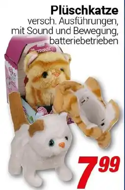 CENTERSHOP Plüschkatze Angebot