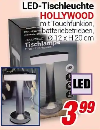 CENTERSHOP LED-Tischleuchte HOLLYWOOD Angebot