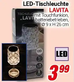 CENTERSHOP LED-Tischleuchte LAVITA Angebot
