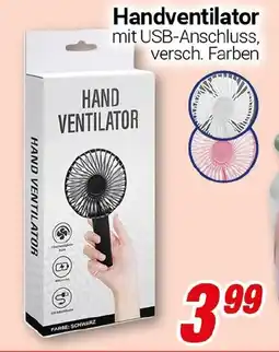 CENTERSHOP Handventilator Angebot