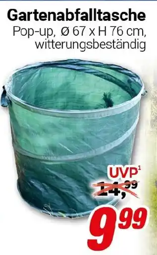 CENTERSHOP Gartenabfalltasche Angebot
