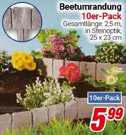 CENTERSHOP Beetumrandung 10er pack Angebot