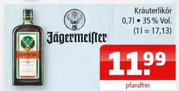 Getränke Oase Jägermeister kräuterlikör Angebot