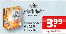 Getränke Oase Schöfferhofer weizen-mix Angebot