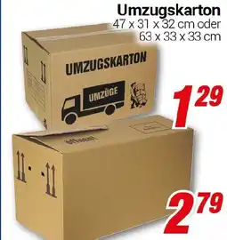 CENTERSHOP Umzugskarton Angebot
