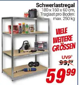 CENTERSHOP Schwerlastregal Angebot