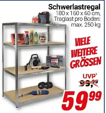 CENTERSHOP Schwerlastregal Angebot