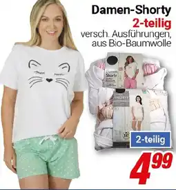 CENTERSHOP Damen-Shorty 2-teilig Angebot