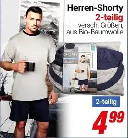 CENTERSHOP Herren-Shorty 2-teilig Angebot