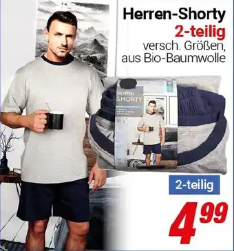 CENTERSHOP Herren-Shorty 2-teilig Angebot