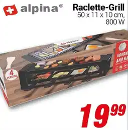 CENTERSHOP alpina Raclette-Grill Angebot