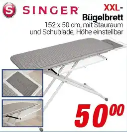 CENTERSHOP SINGER XXL- Bügelbrett Angebot