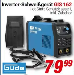 CENTERSHOP Inverter-Schweißgerät GIS 162 Güde Angebot
