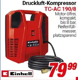 CENTERSHOP Einhell Druckluft-Kompressor TC-AC 190/8 Angebot