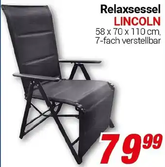 CENTERSHOP Relaxsessel LINCOLN Angebot