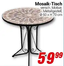 CENTERSHOP Mosaik-Tisch Angebot